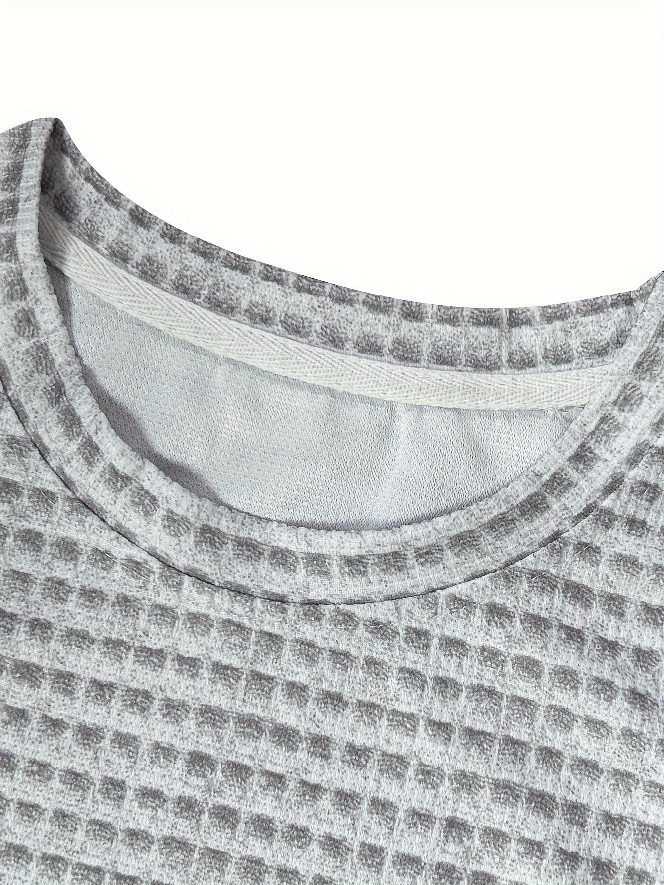 Men's Lightweight Gradient Crew Neck Sweatshirt - Casual Polyester Pullover with Printed Design, Machine Washable
