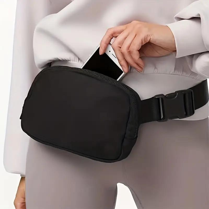 Women's Nylon Material Chest Bag With Adjustable Strap, Versatile Crossbody Fanny Pack For Sports And Everyday Use
