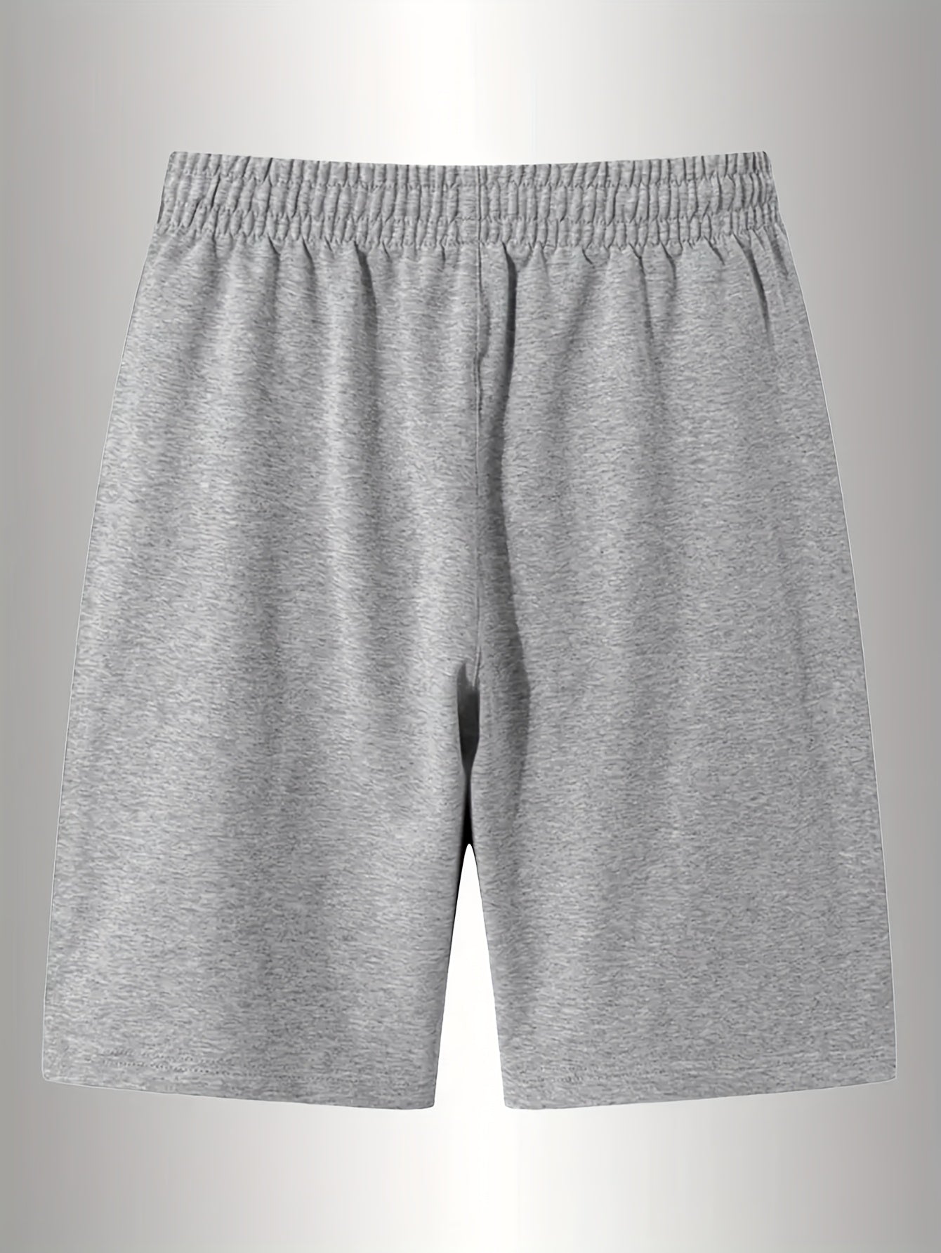 1pezzo Pantaloni corti casual da uomo con cintura elastica e coulisse, tasche laterali, tessuto non elastico - Pantaloni corti da corsa e da esterno in tinta unita per l'uso quotidiano, uscite casual e comfort leggero, Pantaloni corti comodi