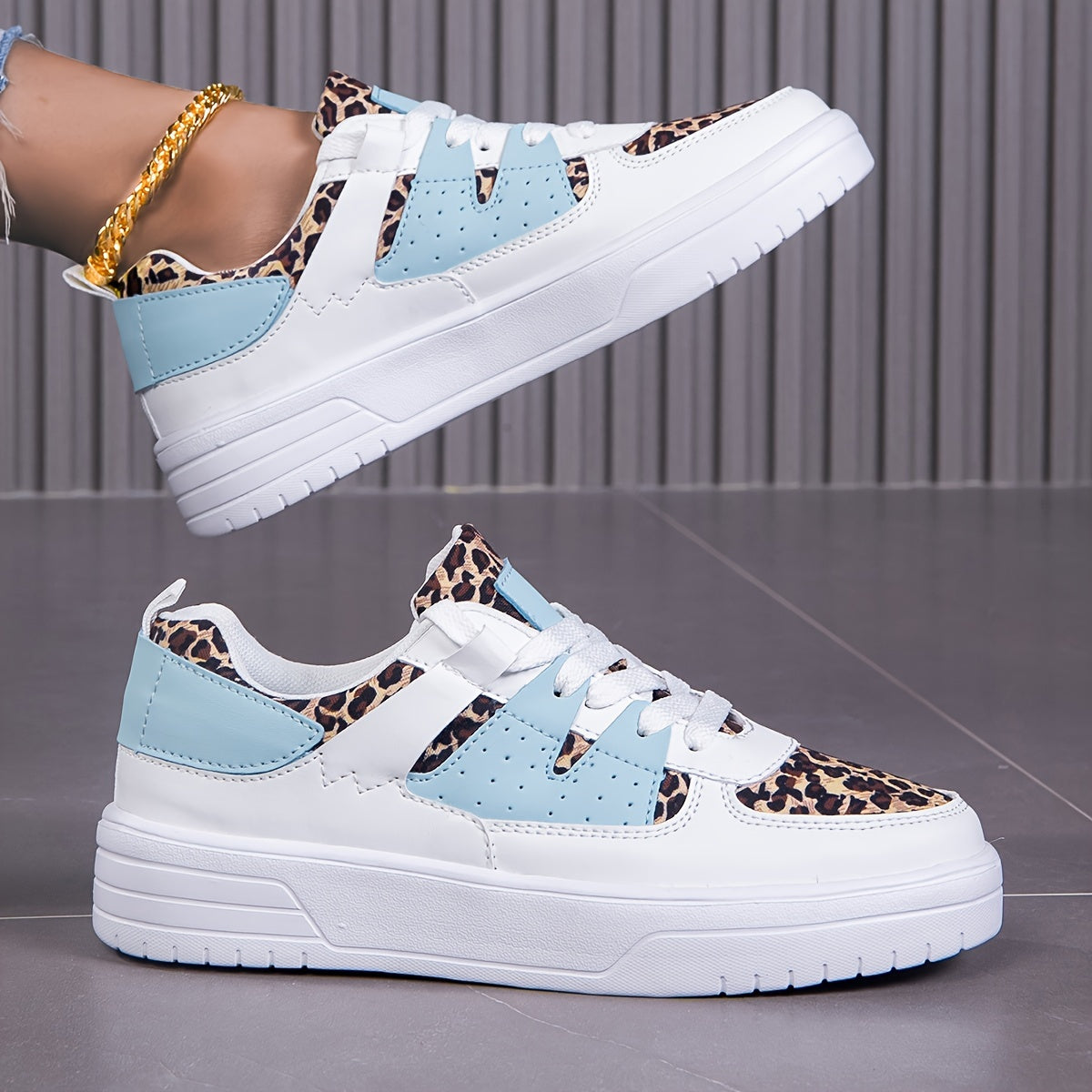 Breathable Low Top Fashion Sneakers with Plaid Pattern and Bow Embellishment, Casual Lace-Up Shoes with Plain Toe, Durable EVA Sole, Comfortable Fabric Inner, All-Season Footwear from Quanzhou - Hand Washable