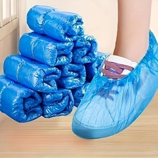 One Pack of 100 Disposable Shoe Covers, Cleaning and Hygiene Products, Travel Hotel Shoe Covers