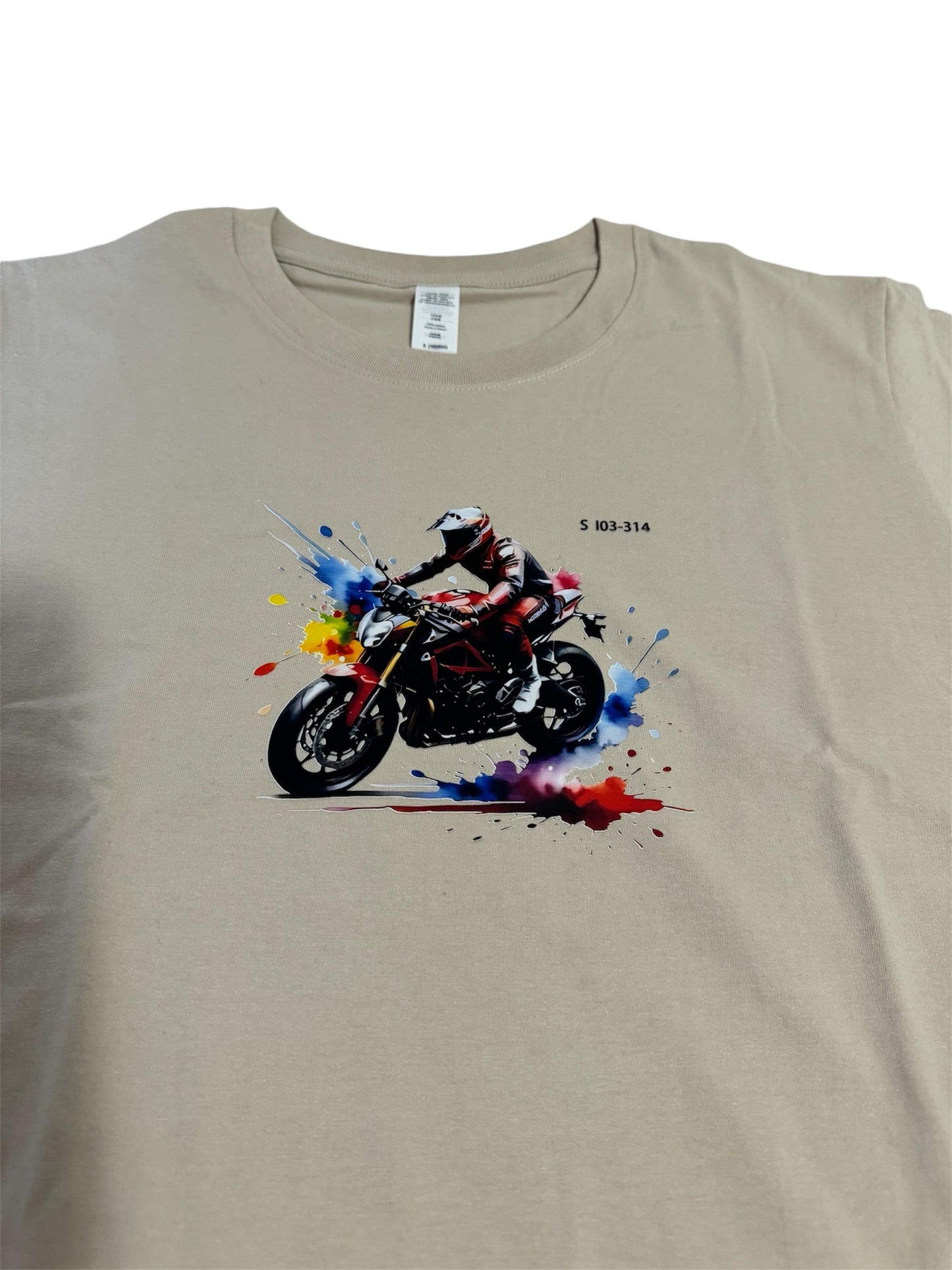 100% cotton men customised loose size short sleeves t shirt