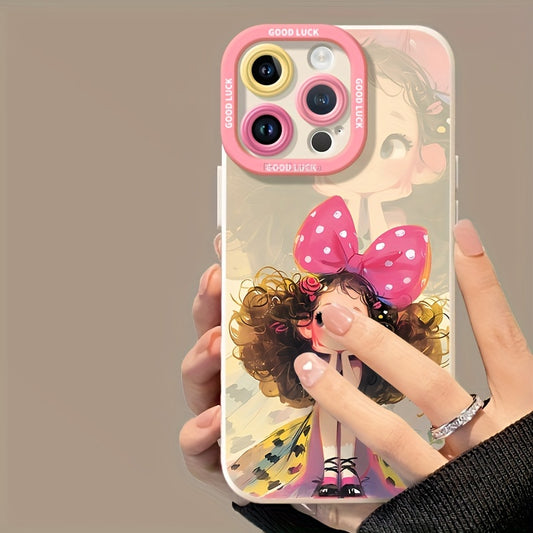 Suitable for Iphone 16 Pro Max/15/14 PLUS/13/12/11 Phone Case, Shock-Absorbing, Anti Slip, Lightweight, Protective High-Quality Air Cushion TPU Lens All Inclusive Protective Case Soft Shell
