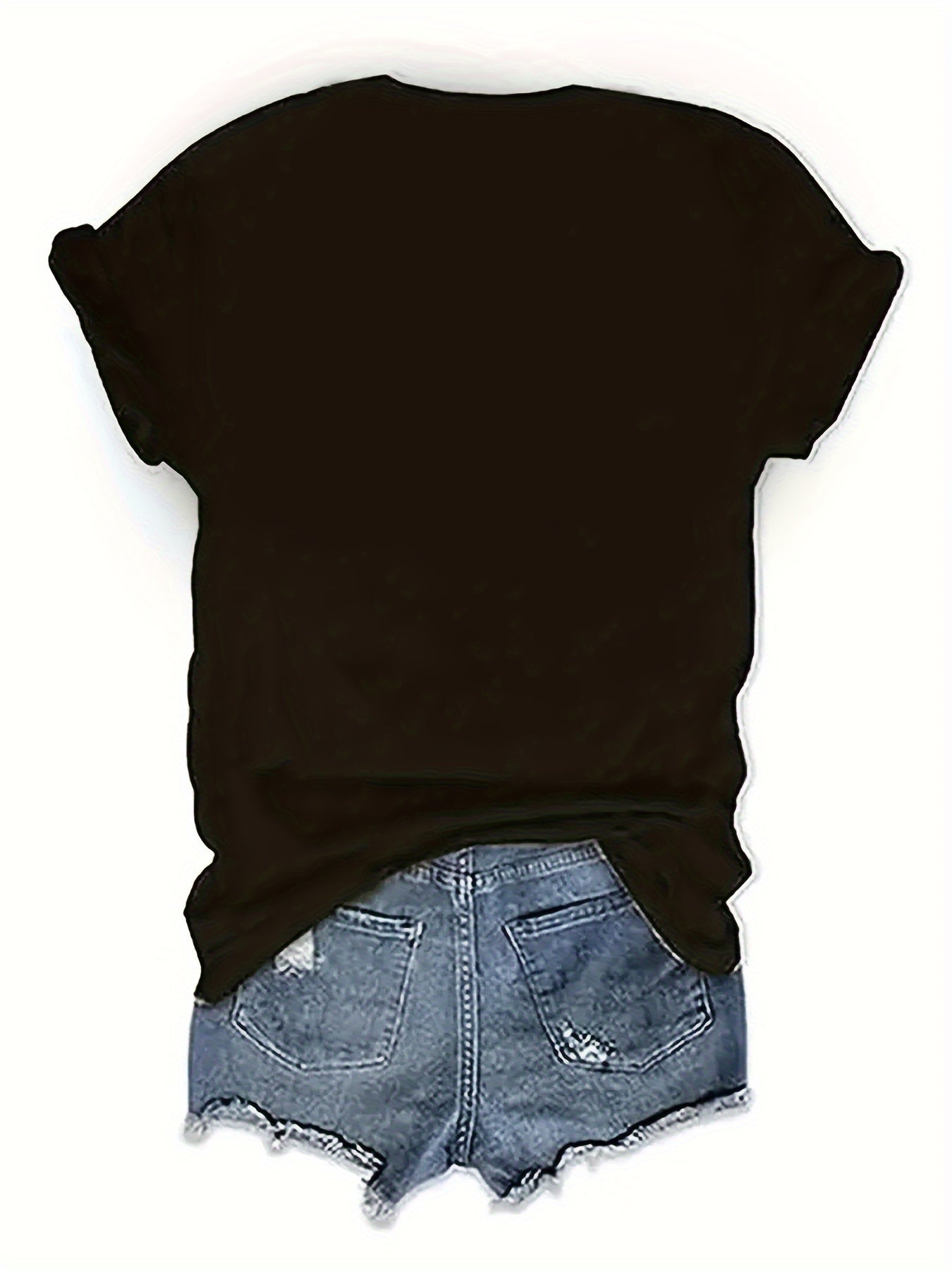 Venice Italy Letter Print T-shirt, Short Sleeve Crew Neck Casual Top For Summer & Spring, Women's Clothing