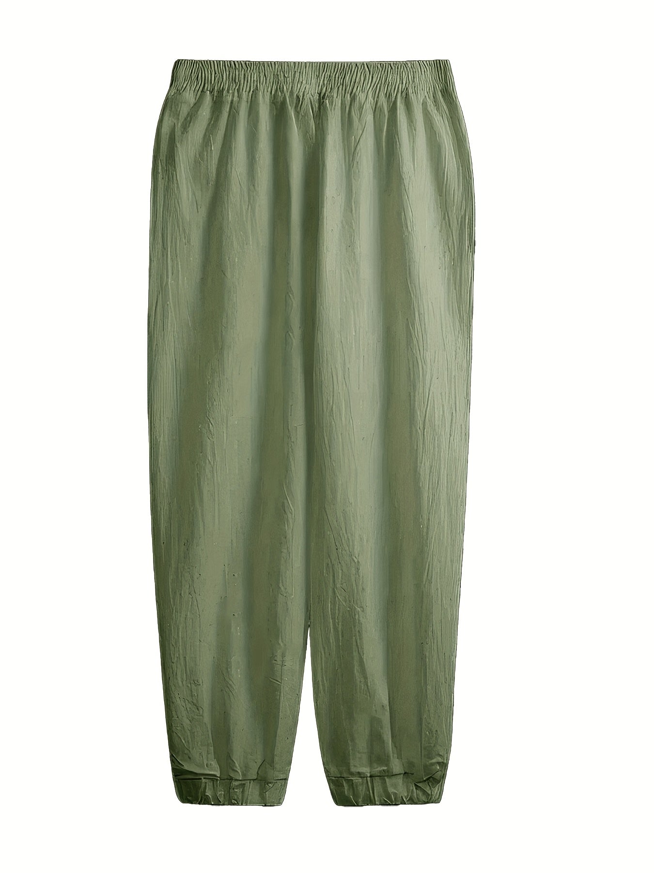 Joggers in tessuto lavato e strappato da uomo - Pantaloni casual a vita bassa con tasche, cintura con coulisse, perfetti per l'uso quotidiano, il fitness e le attività all'aperto